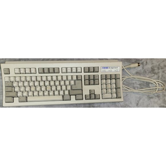 VINTAGE NetWare Keyboard RT6855T+ P/N 120153-003 NMB The Right Touch! Tested! - Picture 1 of 12
